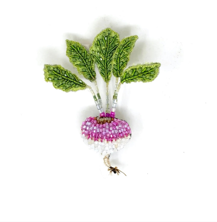 Turnip Brooch
