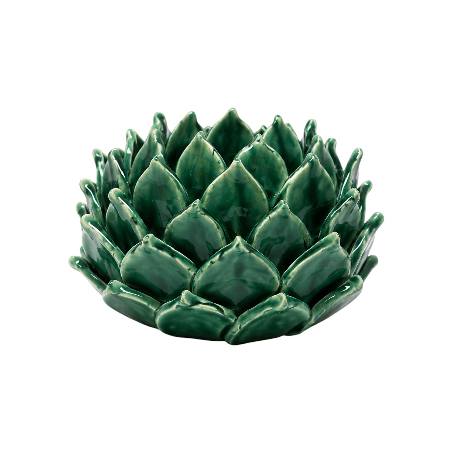 Green Leaves Holder Vase
