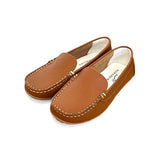 Art Tan Leather Loafers