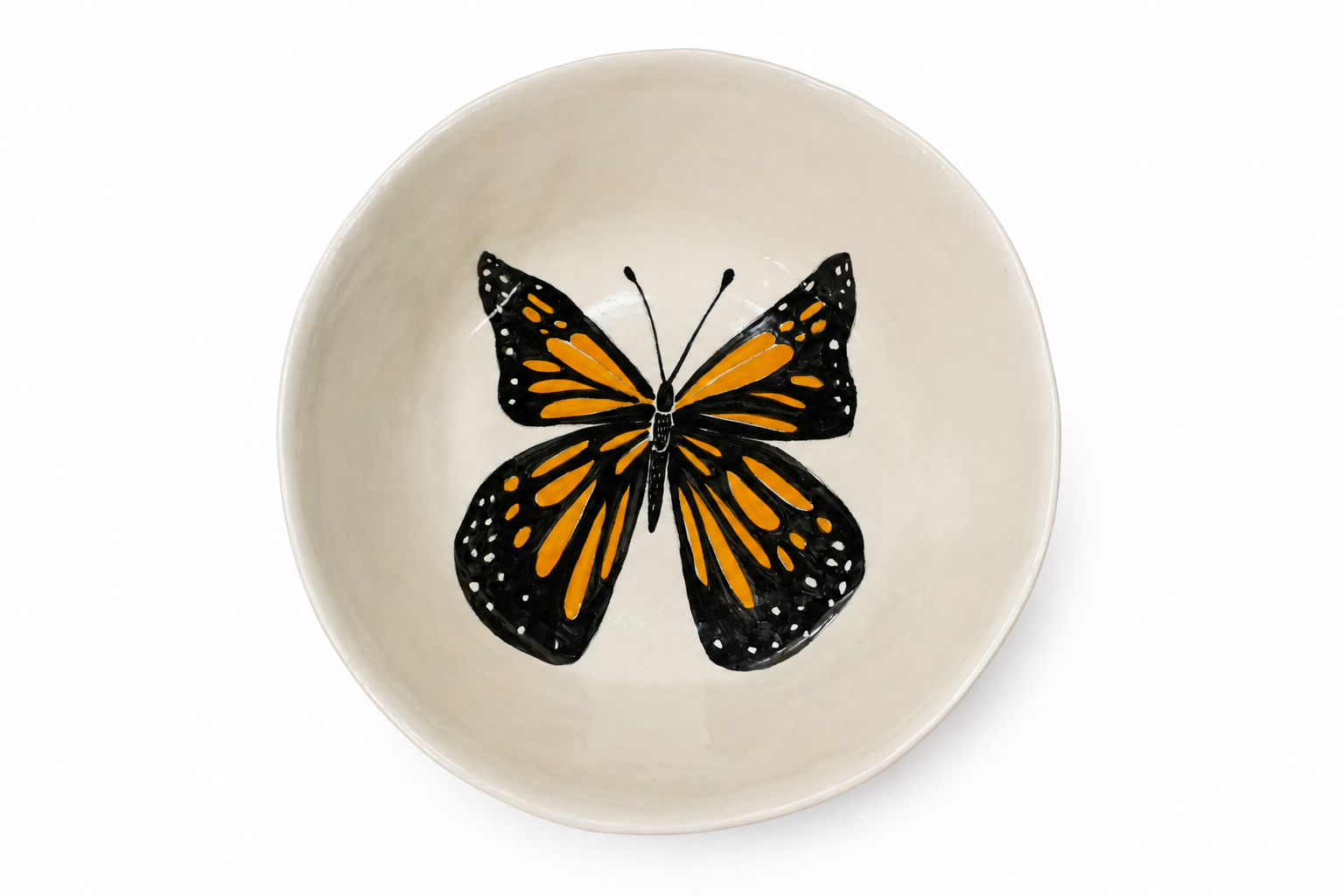 Large Snack Bowl Butterfly 2