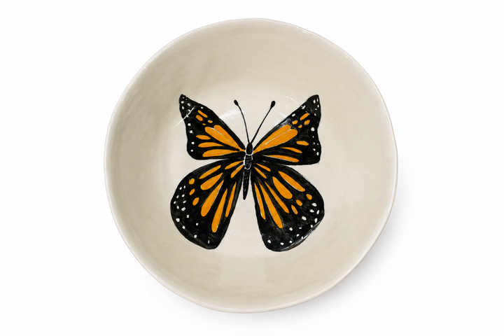 Large Snack Bowl Butterfly 2