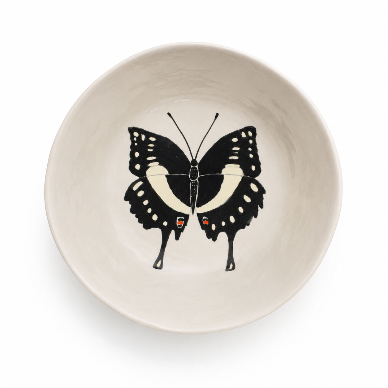 Large Snack Bowl Butterfly 4