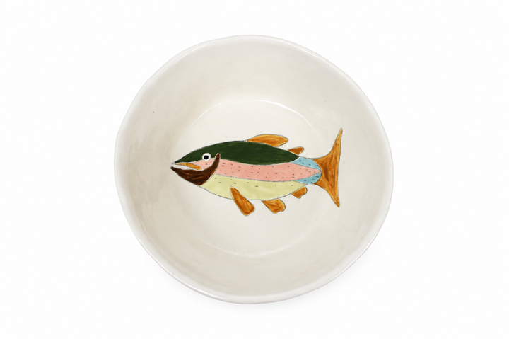 Large Snack Bowl Fish 4