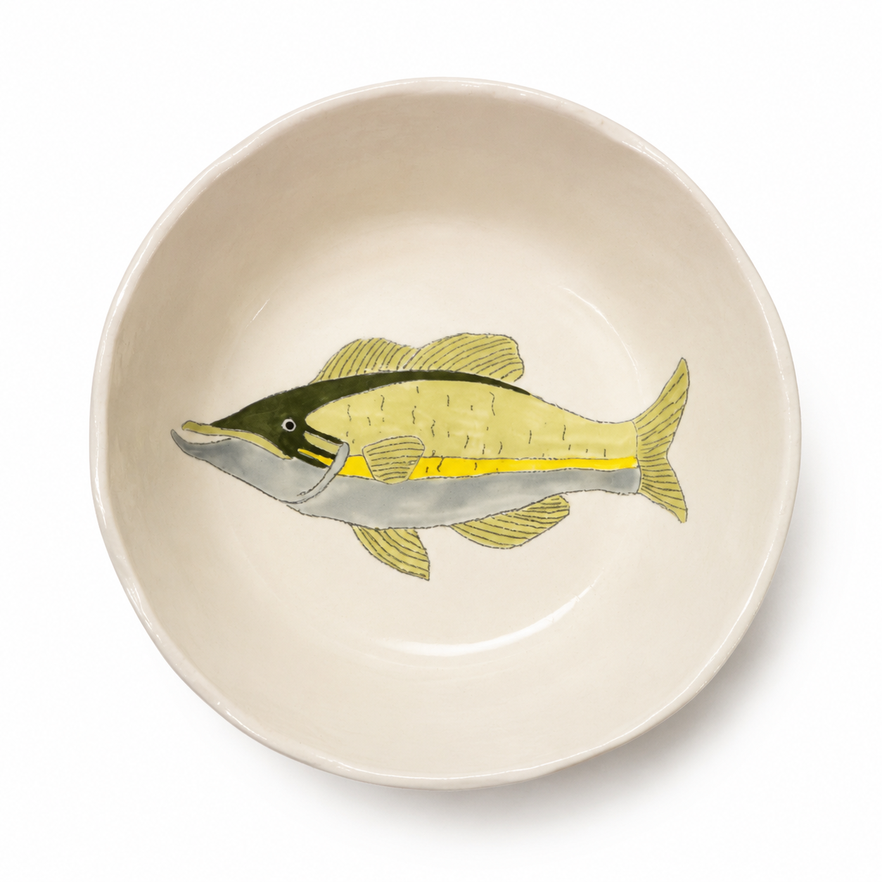 Large Snack Bowl Fish 2