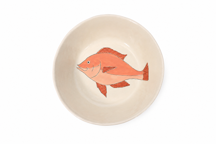 Large Snack Bowl Fish 3