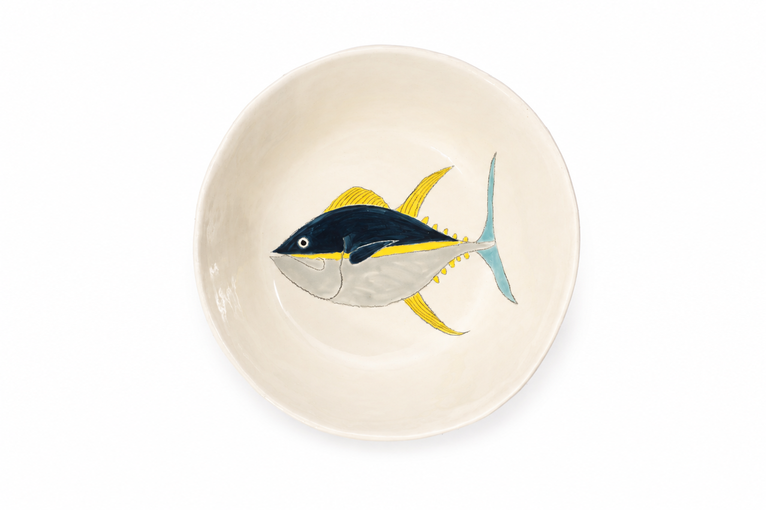 Large Snack Bowl Fish 5