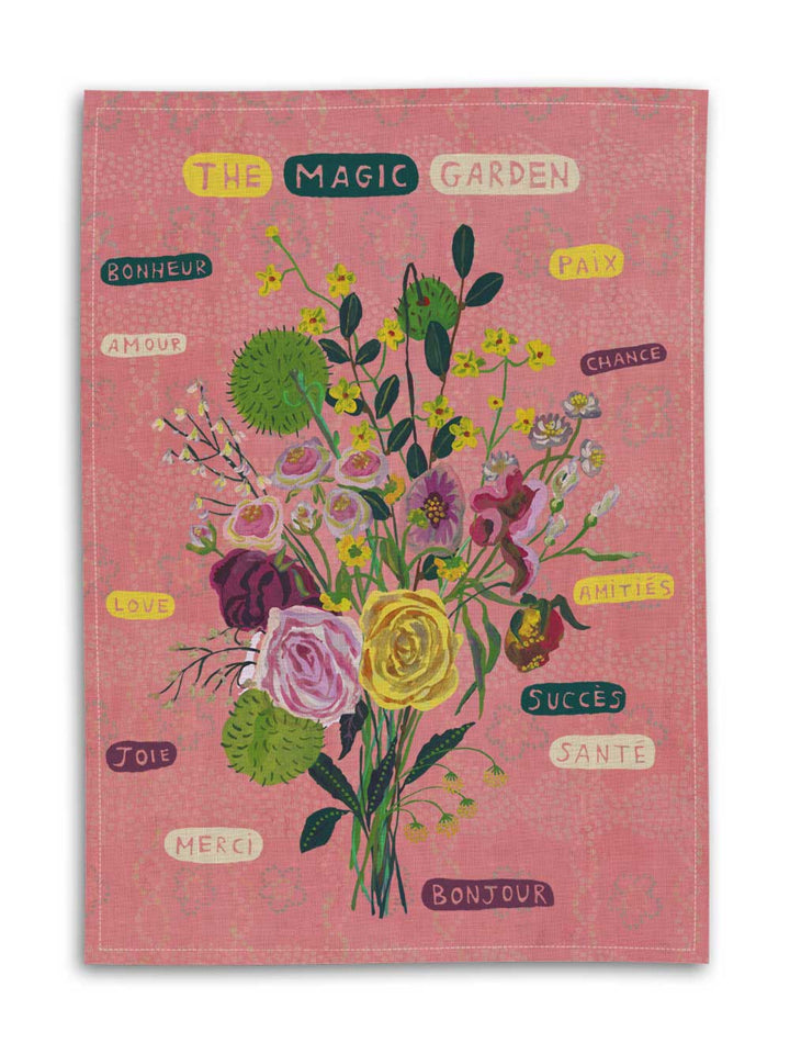Tea Towel Magic Garden
