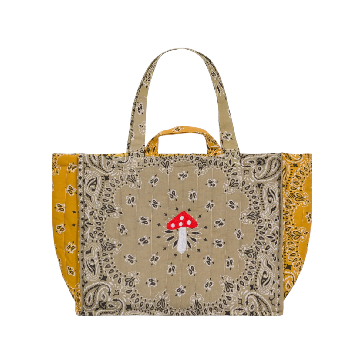 Maxi Cabas Champignon Tote Beige