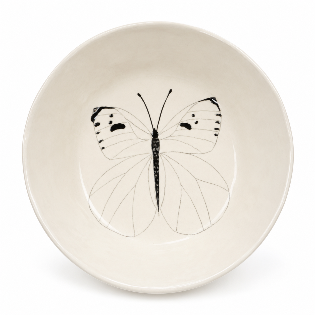 Medium Platter Butterfly 3