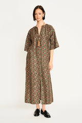 Lostine Dried Cattail Dress