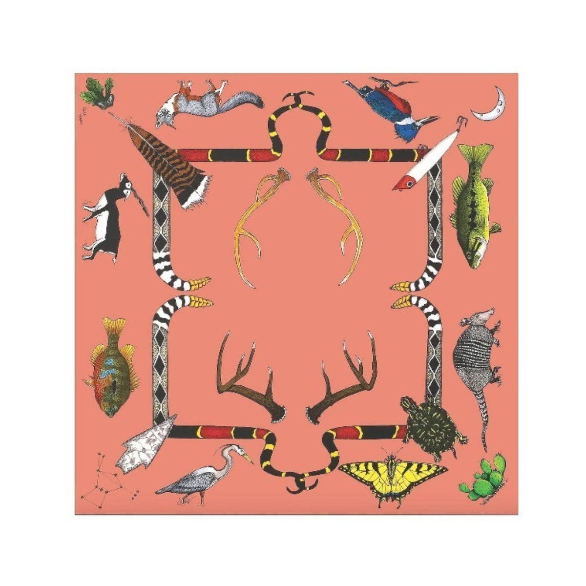 Kerr Chief Pocket Square Hill Country Peach Tree