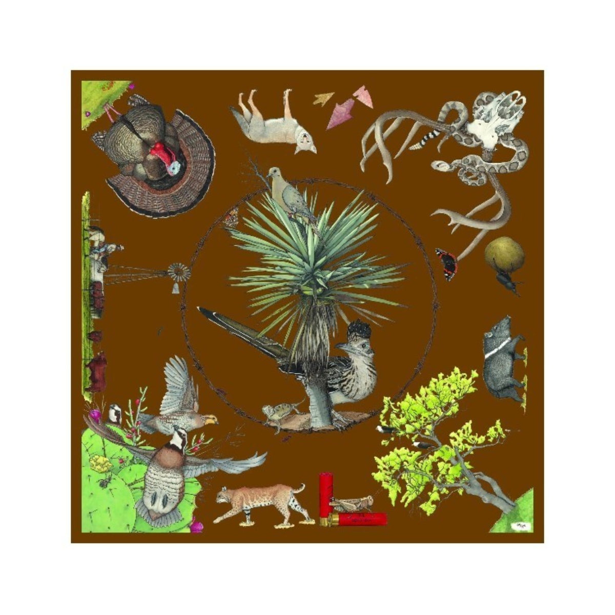 Kerr Chief Pocket Square South Texas Bate