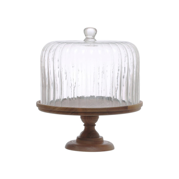 Glass Cloche Cake Stand