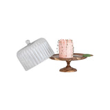 Glass Cloche Cake Stand