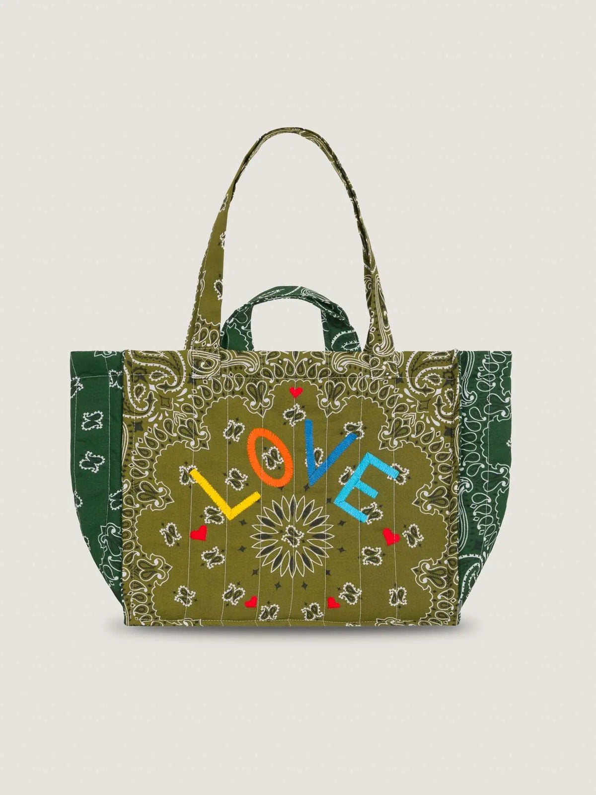 Moyen Cabas Love Tote Bronze