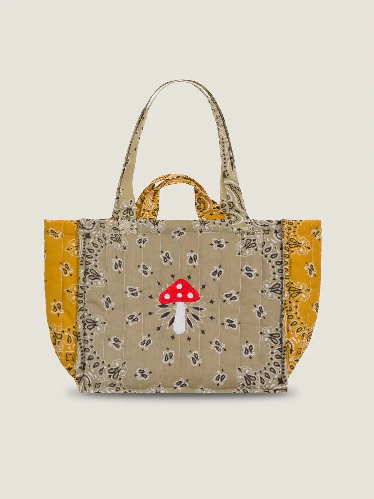 Moyen Cabas Champignon Tote Beige
