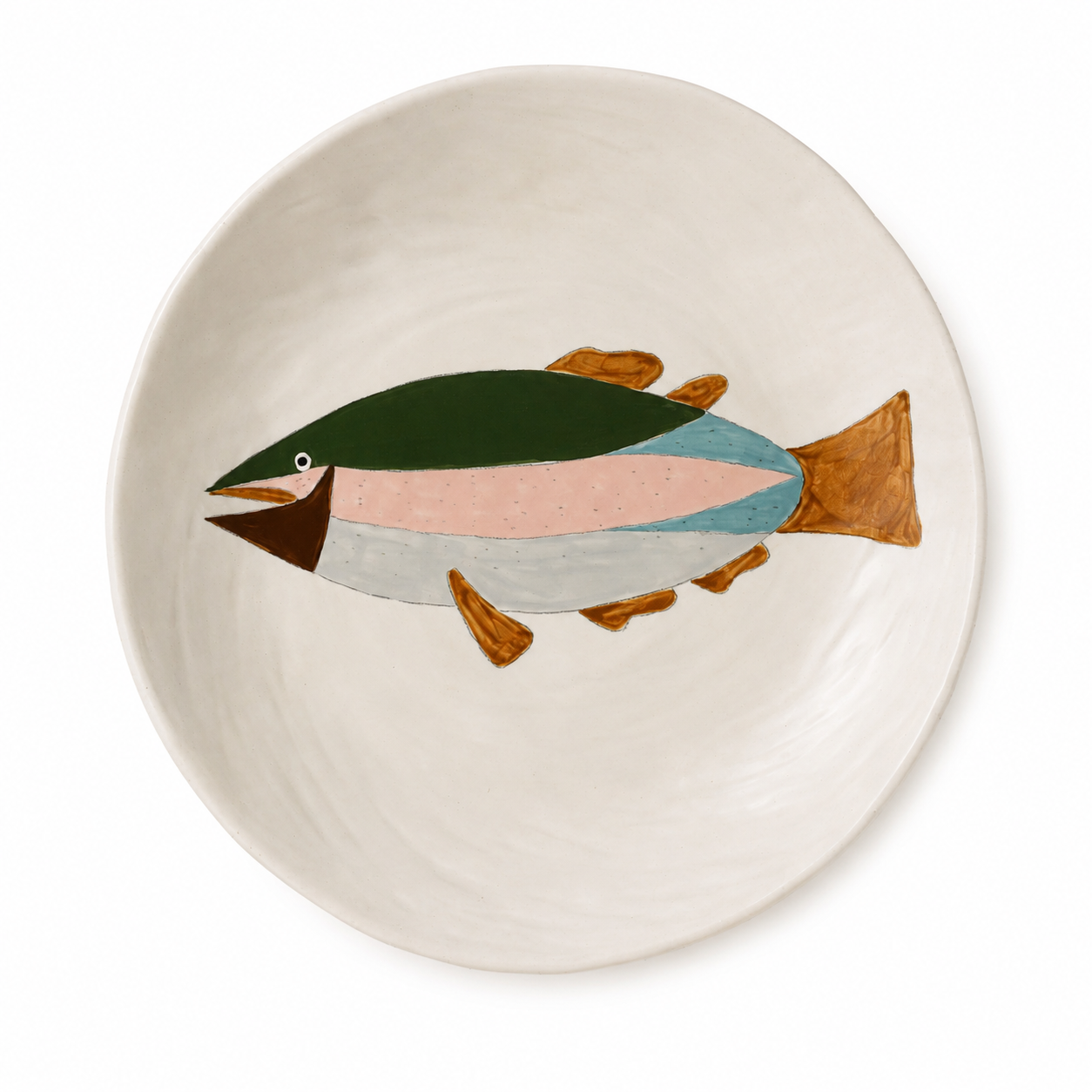 New Large Round Platter Fish 3