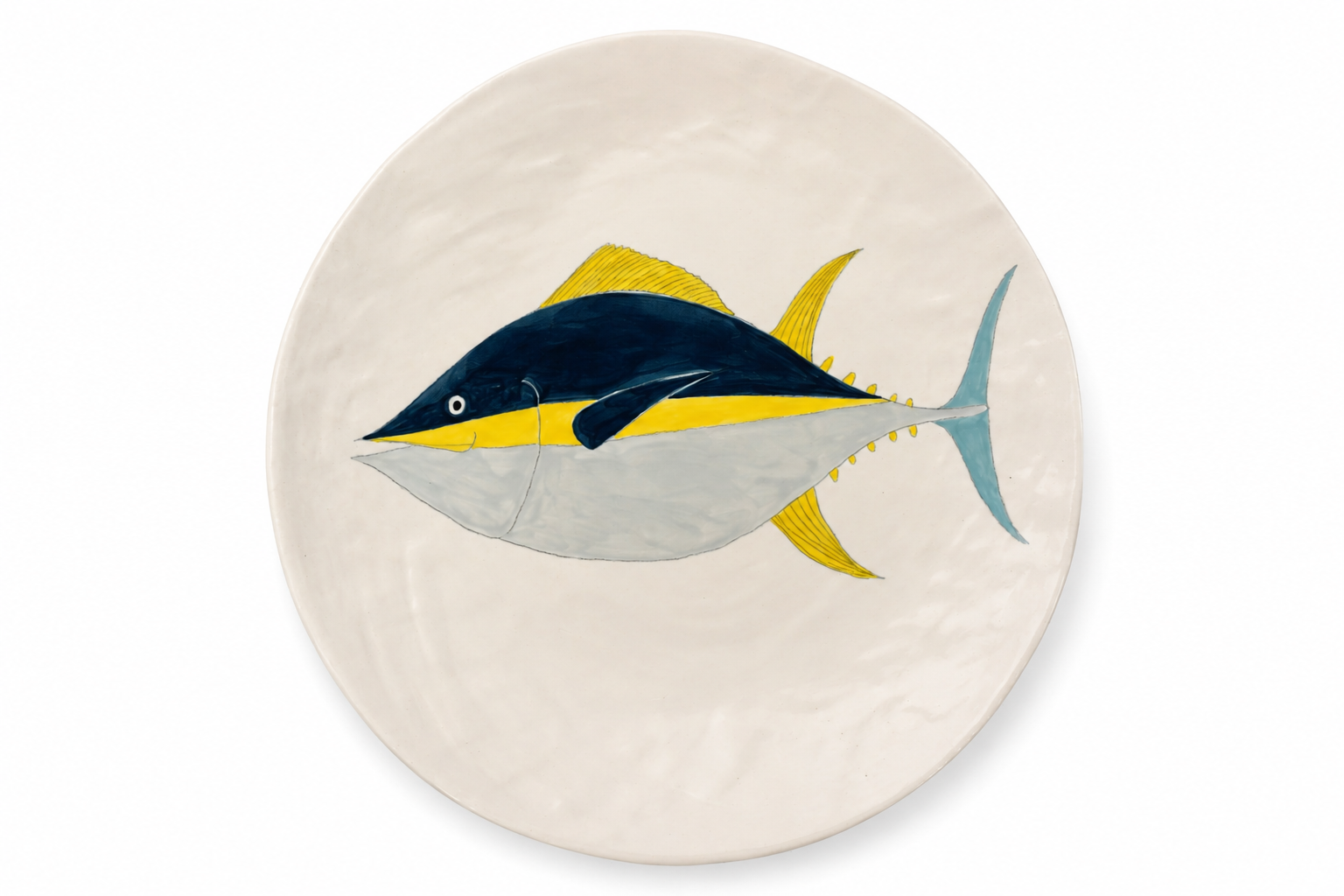 New Large Round Platter Fish 4