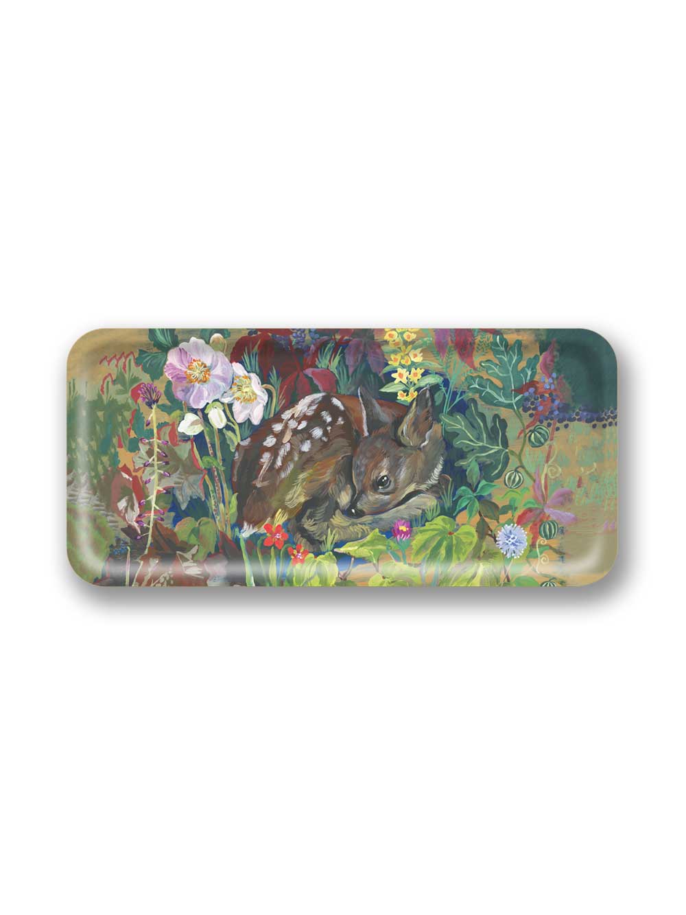 Small Narrow Tray Sleepy Bambi