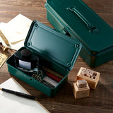 Trunk Shape Toolbox T-320 in Antique Green