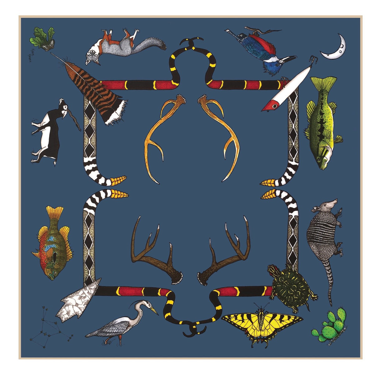 Kerr Chief Scarf Hill Country Cliff Swallow