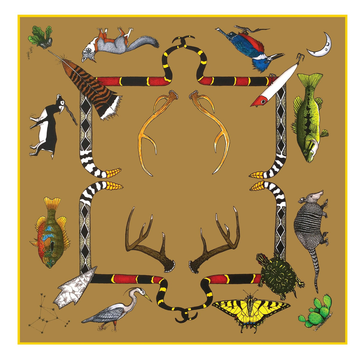Kerr Chief Scarf Hill Country Bucksin