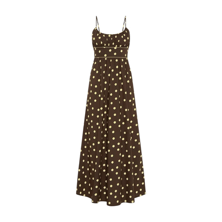 Bambi Giallo Pois Dress