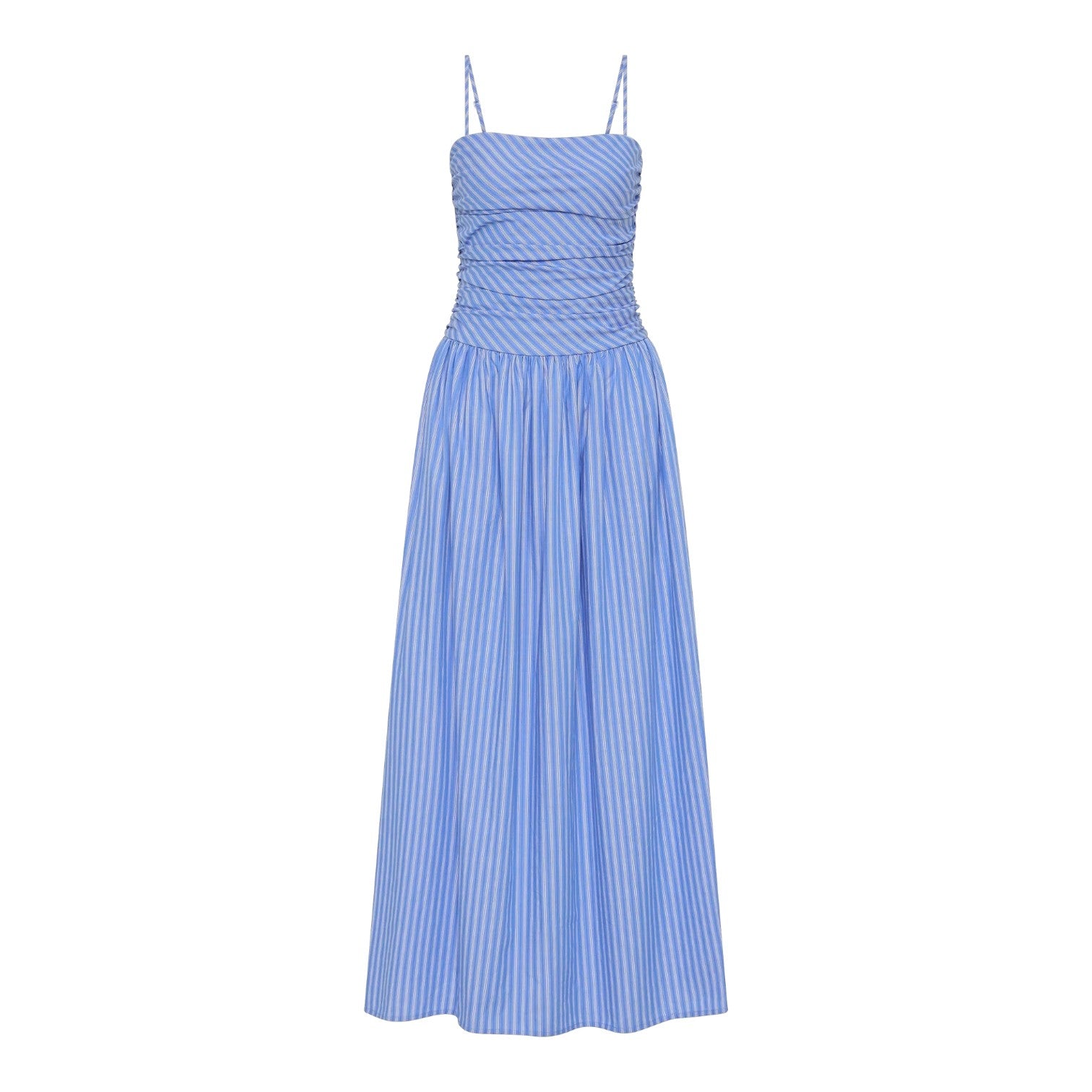 Portlligat Dress Blue Stripe