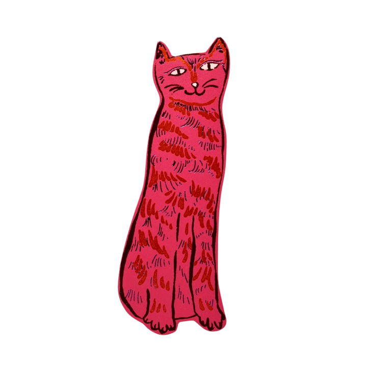 Cat Tails Bookmark New Pink