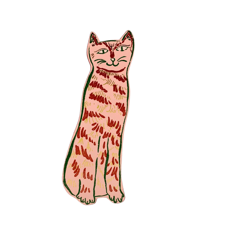 Cat Tails Bookmark Pale Pink