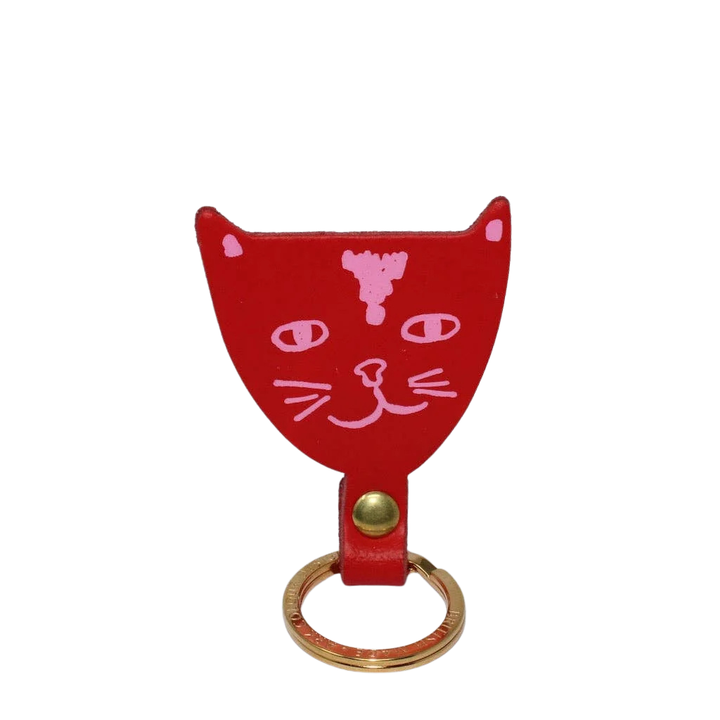 Key Chain Cat Red