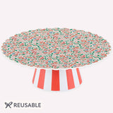 Meri Meri x Liberty Red Sweet Meadow Cake Stand