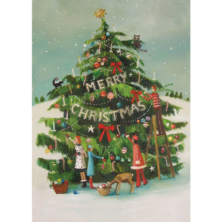 Trim The Tree Card