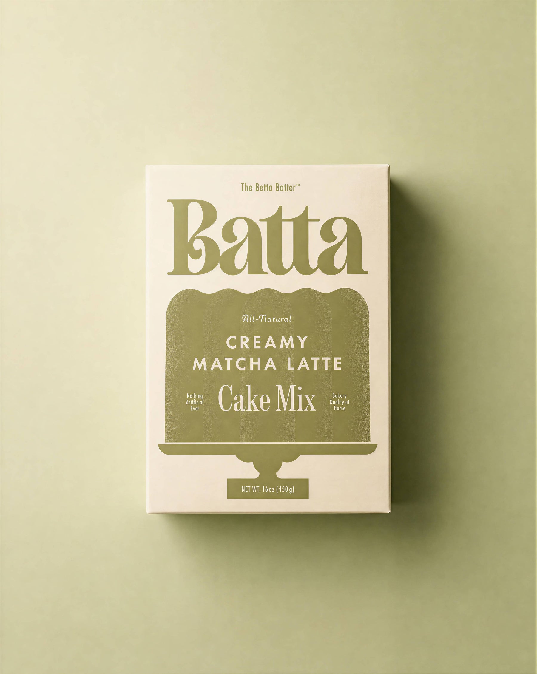 Cake Mix Creamy Matcha Latte