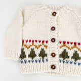 Tree Fair Isle Cardigan 12-24m