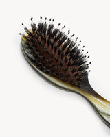 Petite Travel Hair Brush in Horn