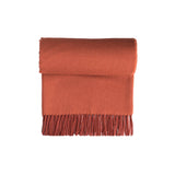 Alpaca Throw Crimson