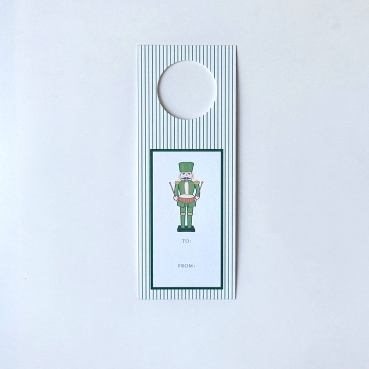 Wine Tag Nutcracker Drummer