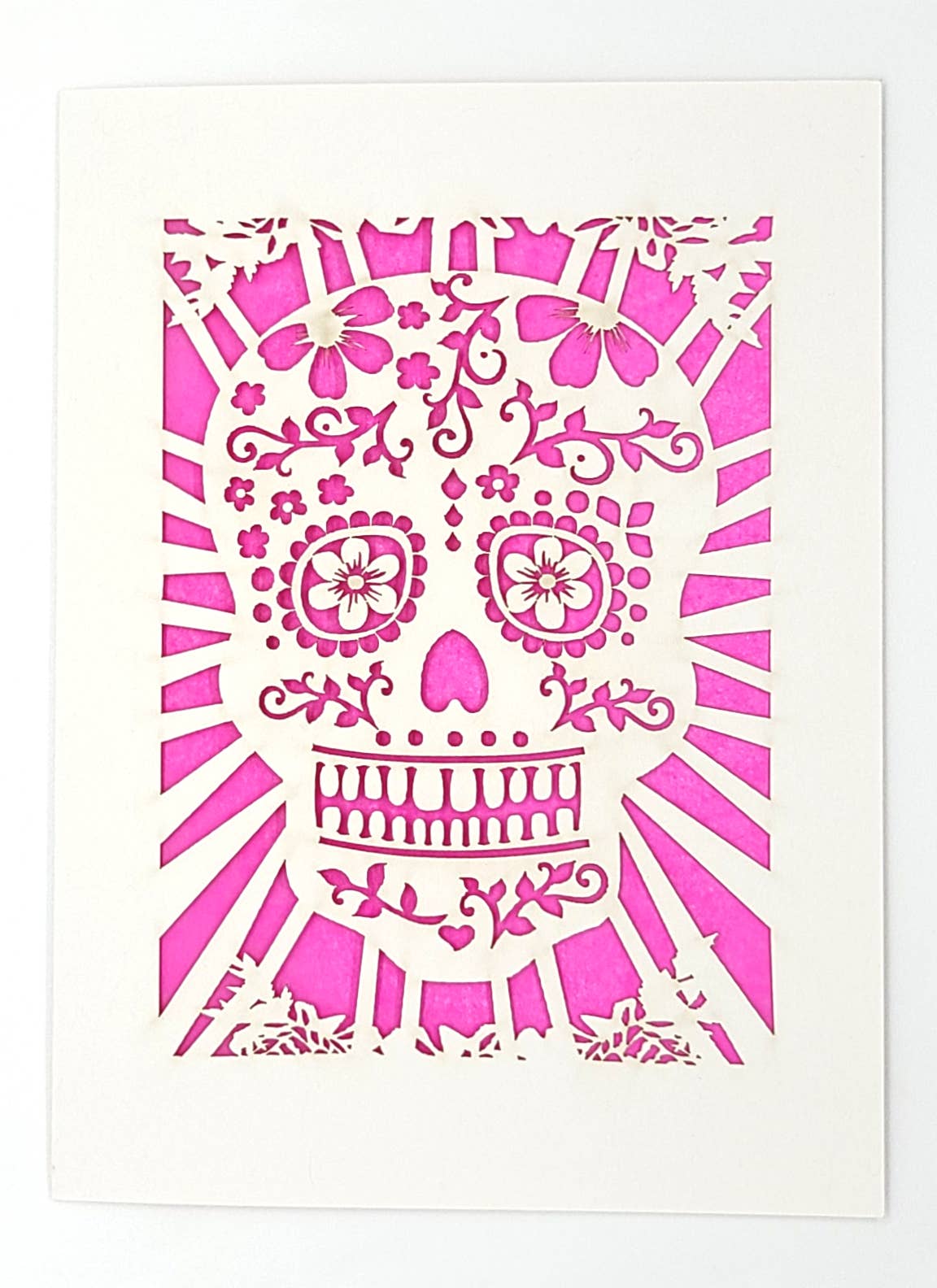 Sugar Skull: Fuchsia / A2