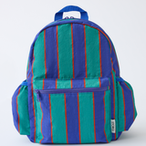 Cool Kid Backpack Navy & Green Stripe