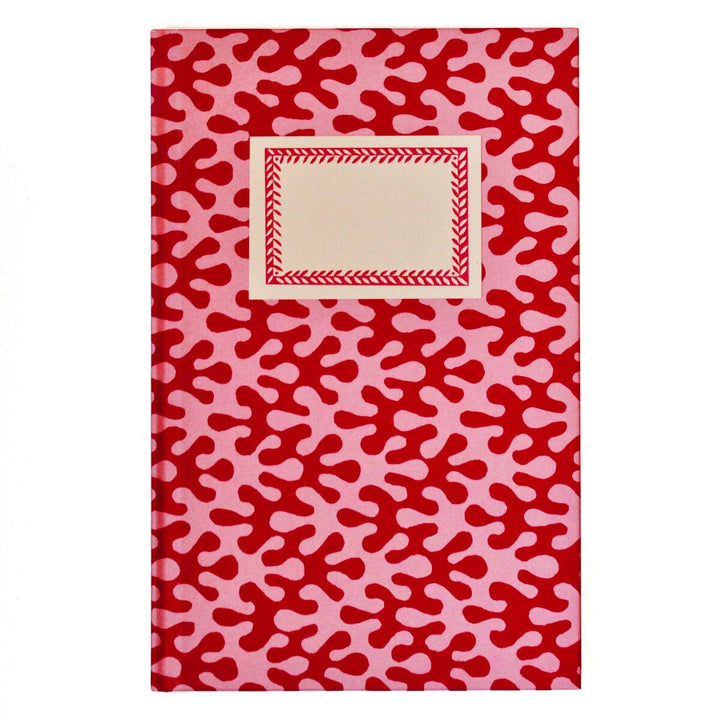 Hardback Notebook Kelp Raspberry Ripple (Lined)