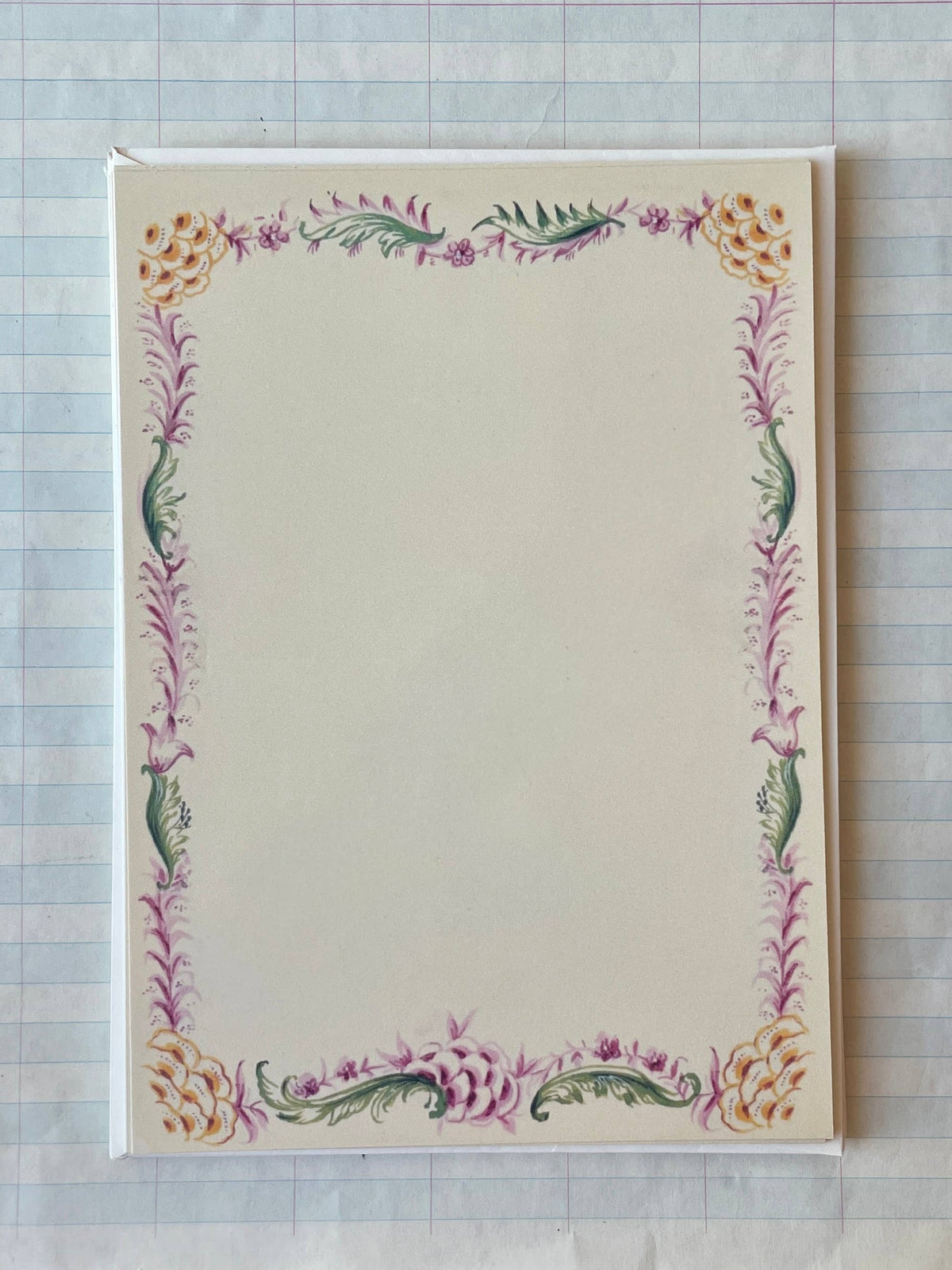 French Menu Stationery Set I: 5