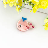 Mini Hair Clip Orange Fish
