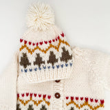 Tree Fair Isle Cardigan 12-24m