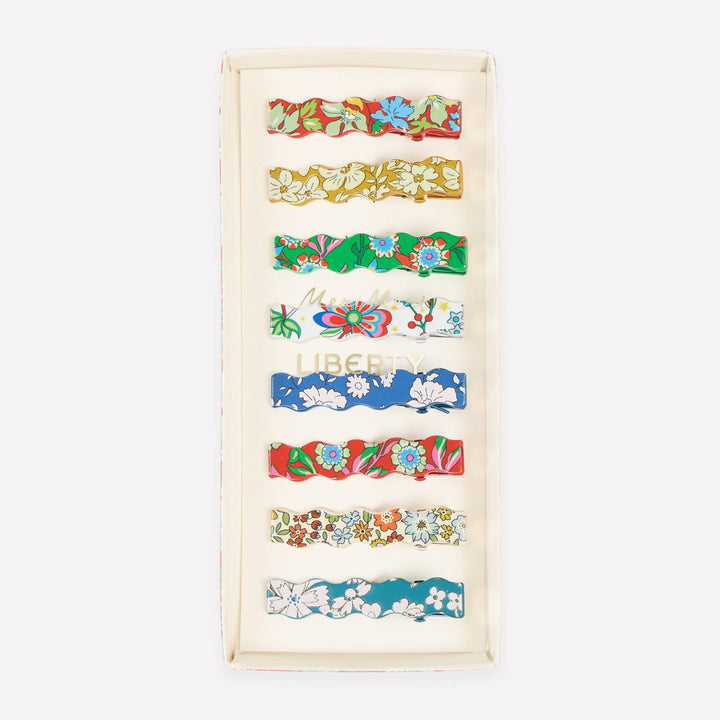 Meri Meri x Liberty Vibrant Wavy Hair Clips