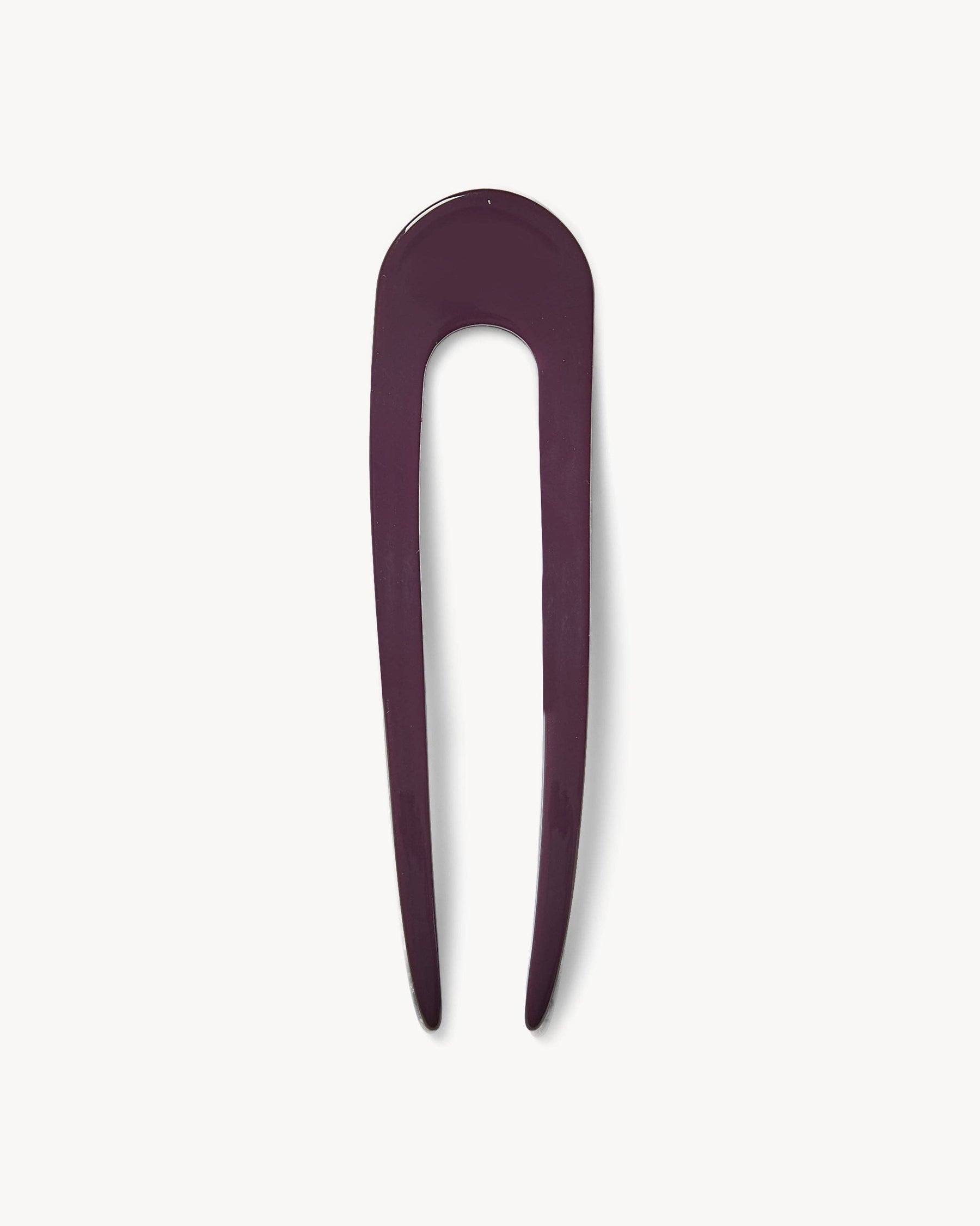 French Hair Pin in Royal Peony