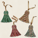 Set of 8 Tassel Gift Tags: Jewel
