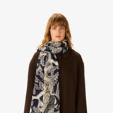 Scarf Archimede Blue