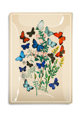 Decoupage Tray Swirling Butterflies