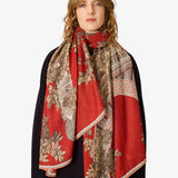 Scarf 1889 Terracotta